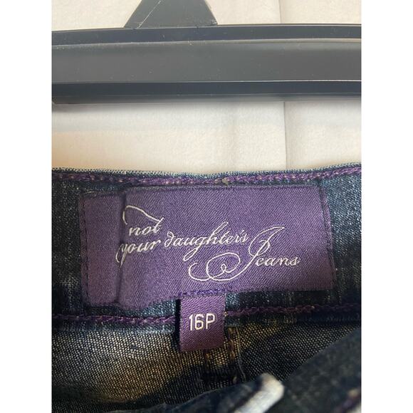 Not Your Daughter's Jeans Straight Leg Women's 16P Medium Wash Denim, Lift/Tuck - Picture 2 of 6